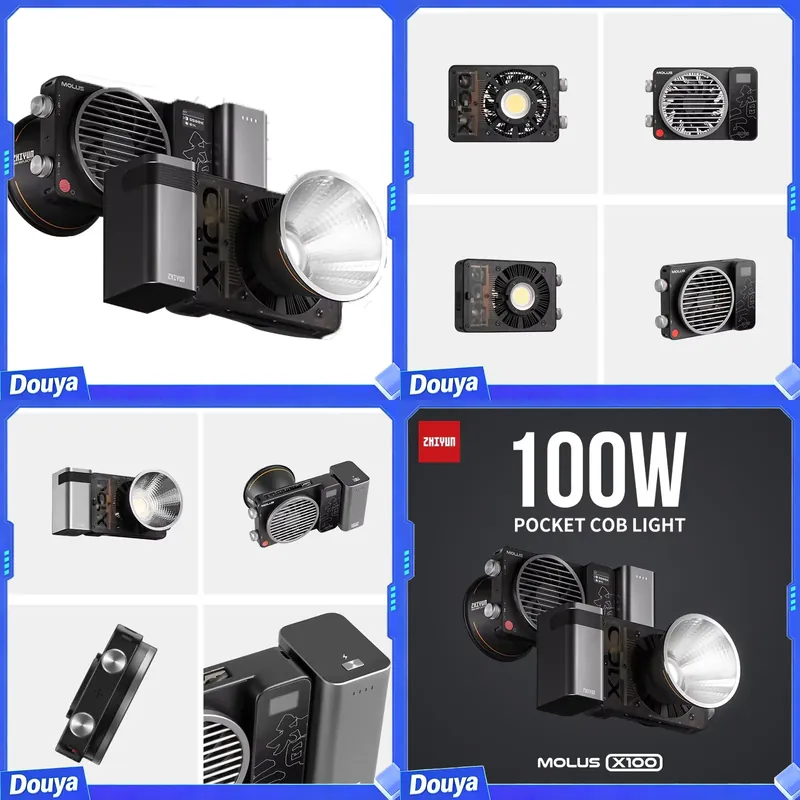 Photography Lighting Handheld - ZHIYUN Molus X100 100 Вт COB